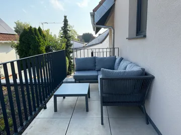 Rebenglück – Terrasse mit Lounge